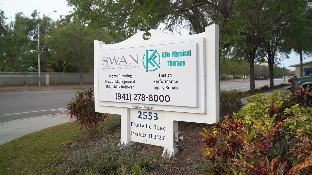 SWAN Retirement Strategies office at 2553 Fruitville Road, Sarasota, FL